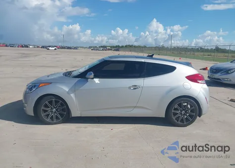 2012 Hyundai Veloster Base W/Gray from USA, damaged, VIN KMHTC6AD4CU053866